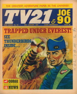 TV21 & Joe 90 #18, 24 Jan 1970