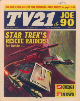TV21 & Joe 90 #29, 11 Apr 1970