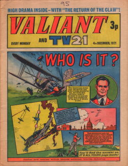 Valiant and TV21, 4 Dec 1971