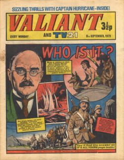Valiant and TV21, 8 Sep 1973