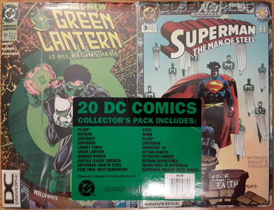 DC Comics Collector Lot de 20 figurines DC Comics à collectionner (Lot 1)