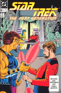 lilla ironi Skov Star Trek: The Next Generation monthly series from DC Comics 1989-1996