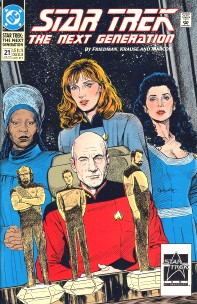 The Next Generation ILL WIND Comic Book #4 DC 1996 NEAR MINT UNREAD Star Trek 
