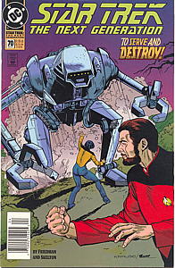 Star Trek: The Next Generation #70 Newsstand