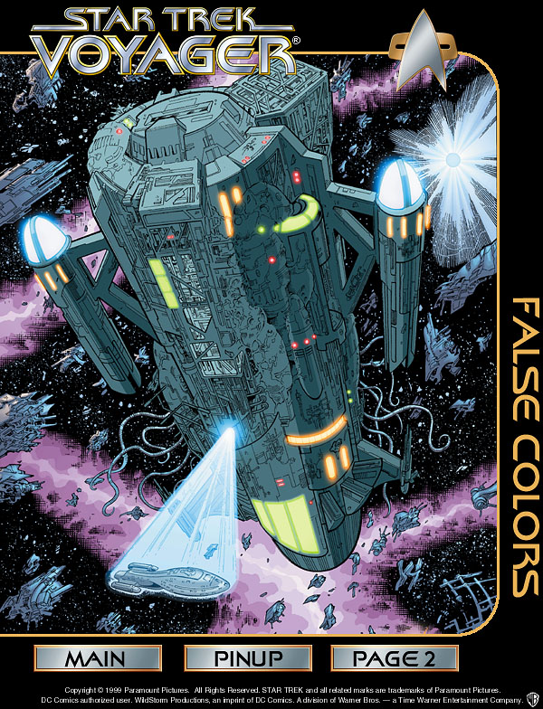 Star Trek Voyager - False Colors Page 1