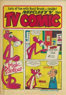 Mighty TV Comic #1324, 30 Apr 1977
