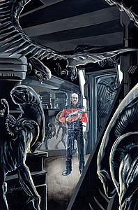 TNG/Aliens concept art by J.K. Woodward