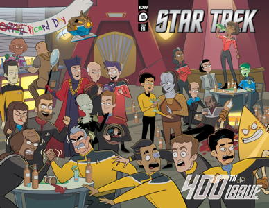 idw star trek 400th issue