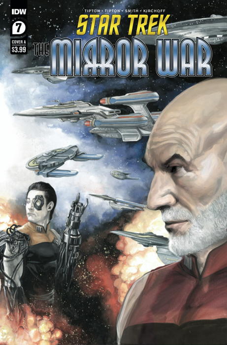 IDW Publishing: Star Trek: The Mirror War #7 cover diptych