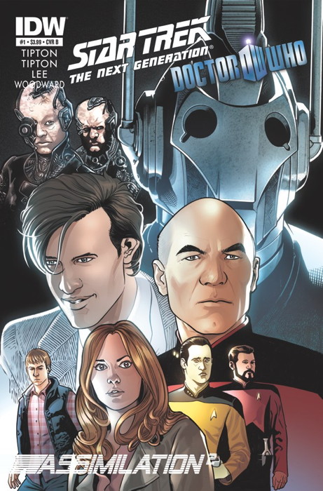 Star Trek: The Next Generation/Doctor Who crossover from IDW 2012