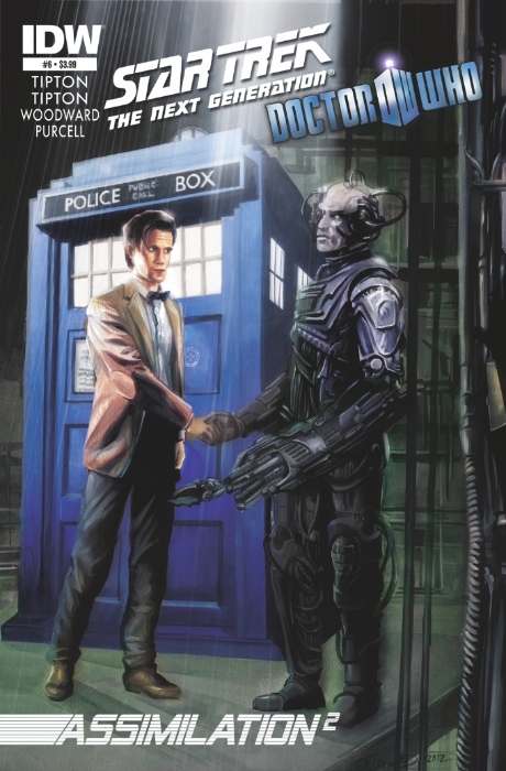 Star Trek: The Next Generation/Doctor Who crossover from IDW 2012