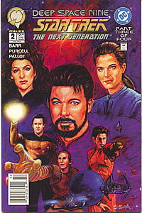 Malibu Star Trek: Deep Space Nine/The Next Generation #2 Newsstand