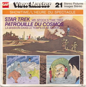 ViewMaster reels with Star Trek comics ViewMaster reels with Star Trek comics