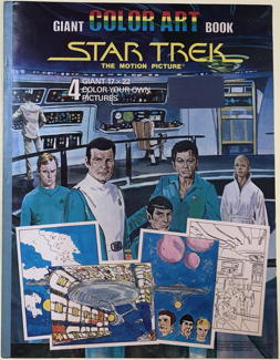 Star Trek 20th Anniversary Alien Coloring Book 1986 Wanderer UNUSED FINE+