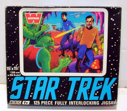 Star Trek Jigsaw Puzzles with Comic art