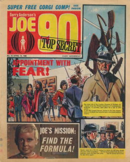 Joe 90 Top Secret #13, 12 Apr 1969