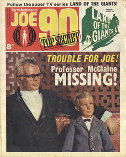 Joe 90 Top Secret #6, 22 Feb 1969