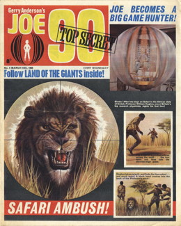 Joe 90 Top Secret #9, 15 Mar 1969