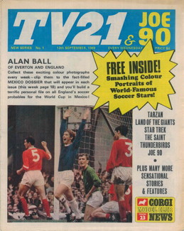 TV21 & Joe 90 #1, 13 Sep 1969