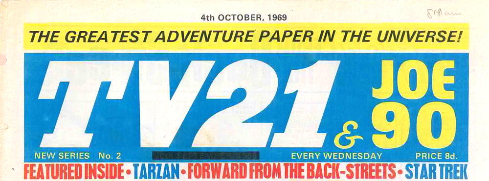 TV21 & Joe 90 #2, 4 Oct 1969