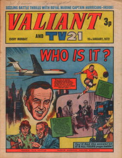 Valiant and TV21, 15 Jan 1972