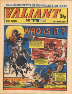 Valiant and TV21, 24 Mar 1973